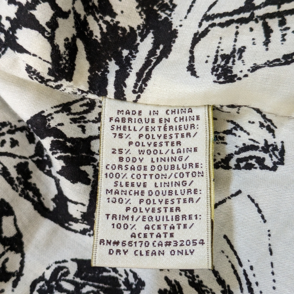 Anthropologie Elevenses Ruffle Jacket Size 6 - Picture 9 of 9